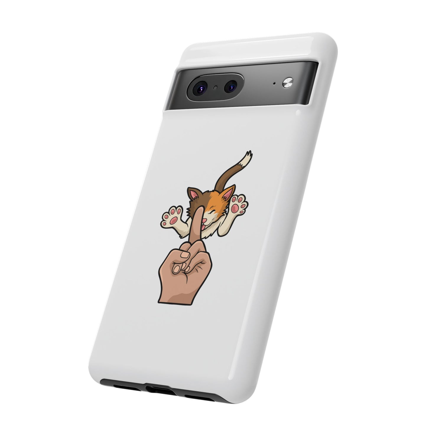 Annoyed cat Phone Case