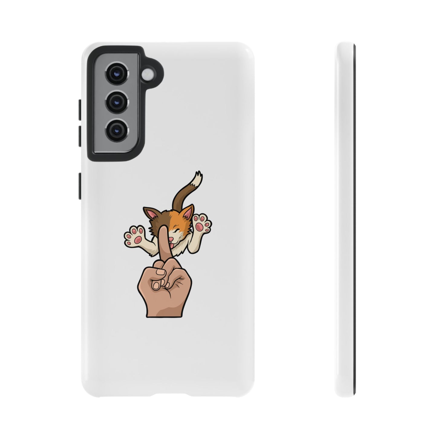 Annoyed cat Phone Case