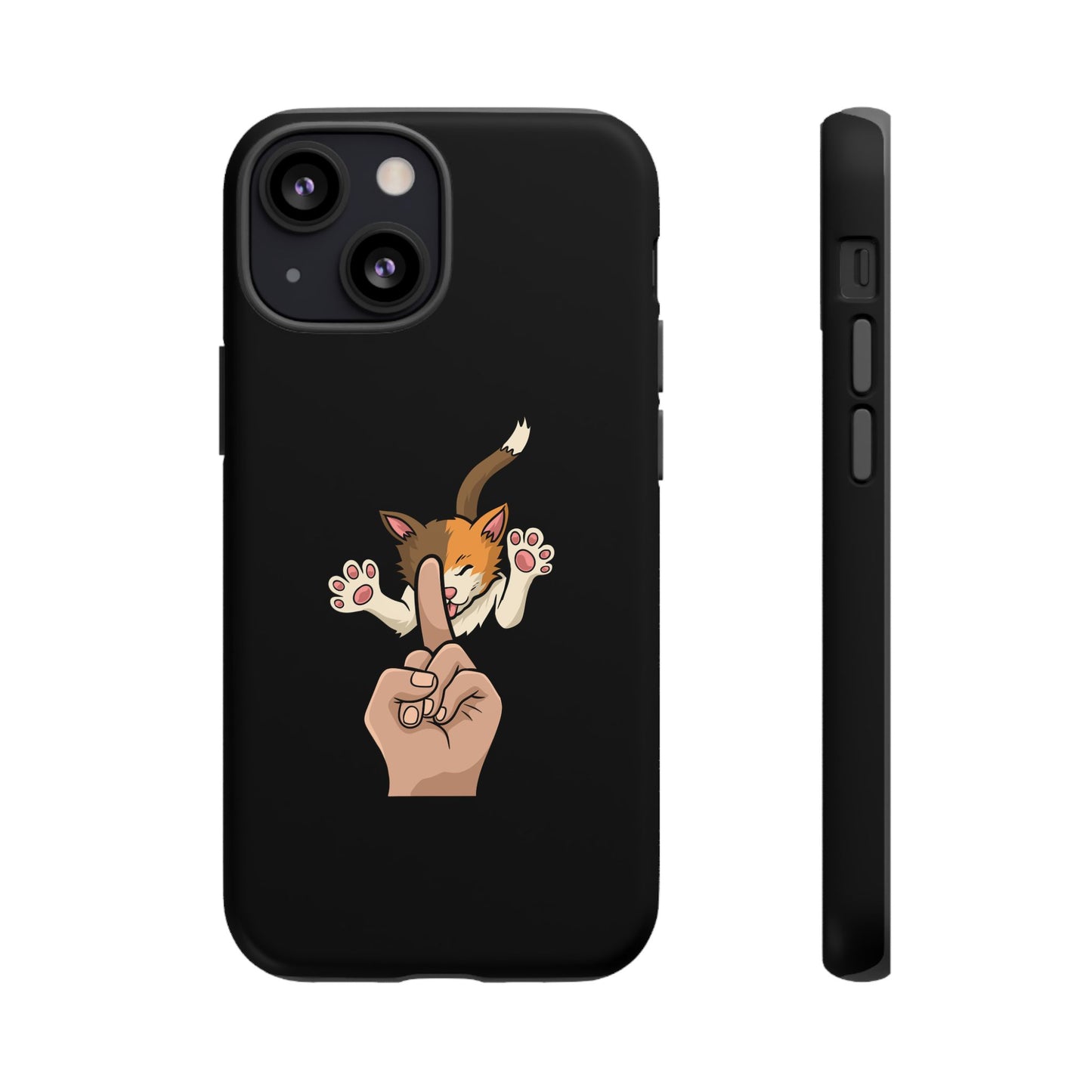 Annoyed cat Phone Case