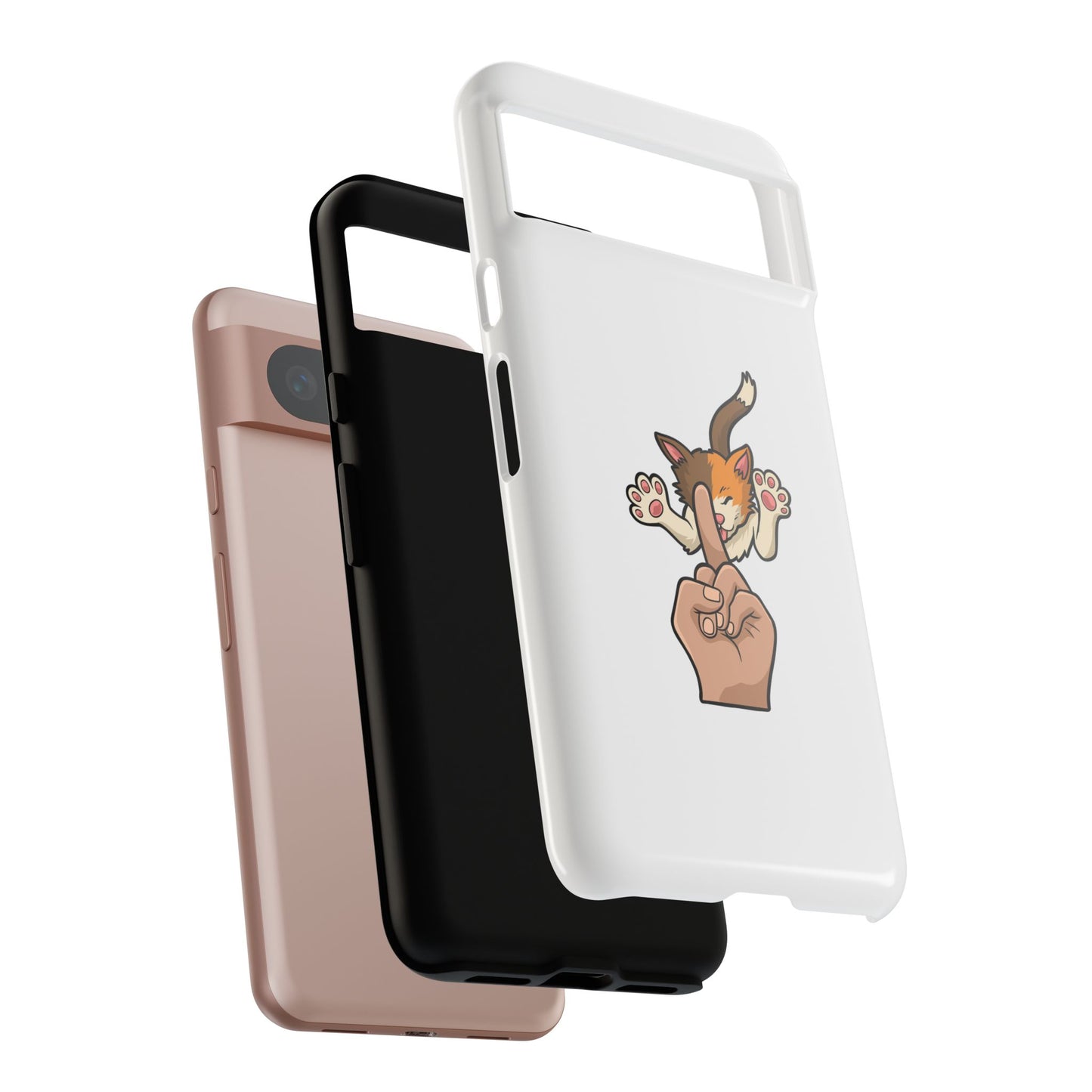Annoyed cat Phone Case