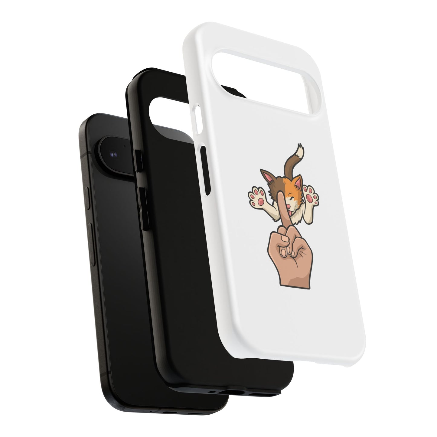 Annoyed cat Phone Case