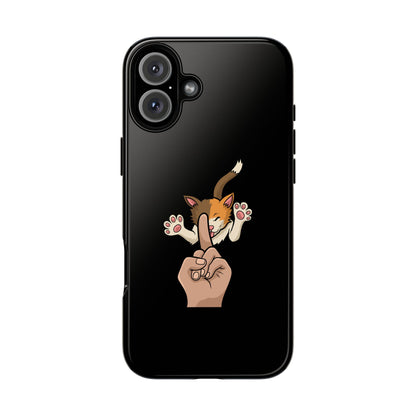 Annoyed cat Phone Case