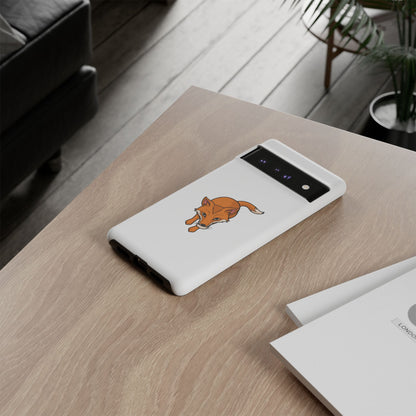 Fox with an egg Phone Case
