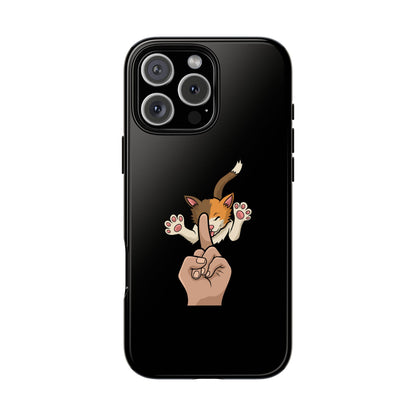 Annoyed cat Phone Case