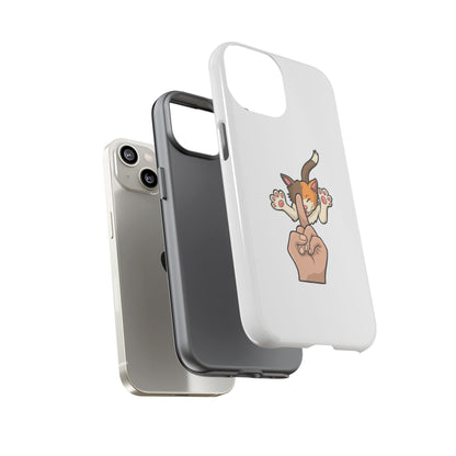 Annoyed cat Phone Case