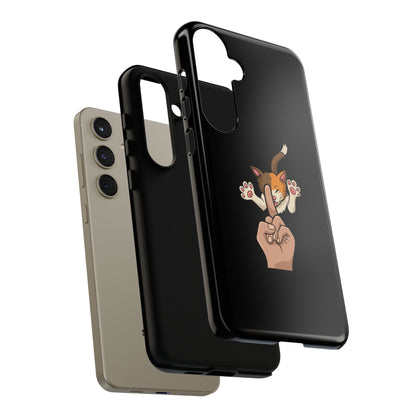 Annoyed cat Phone Case