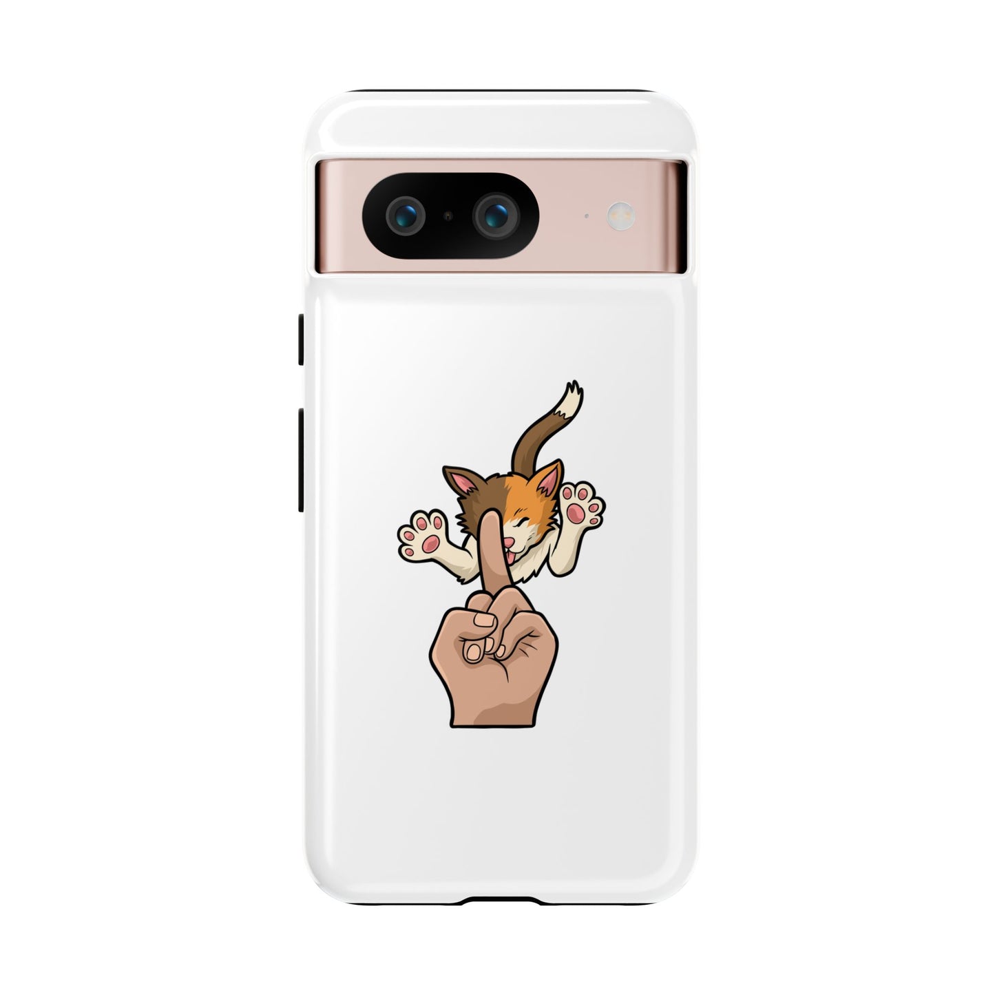 Annoyed cat Phone Case