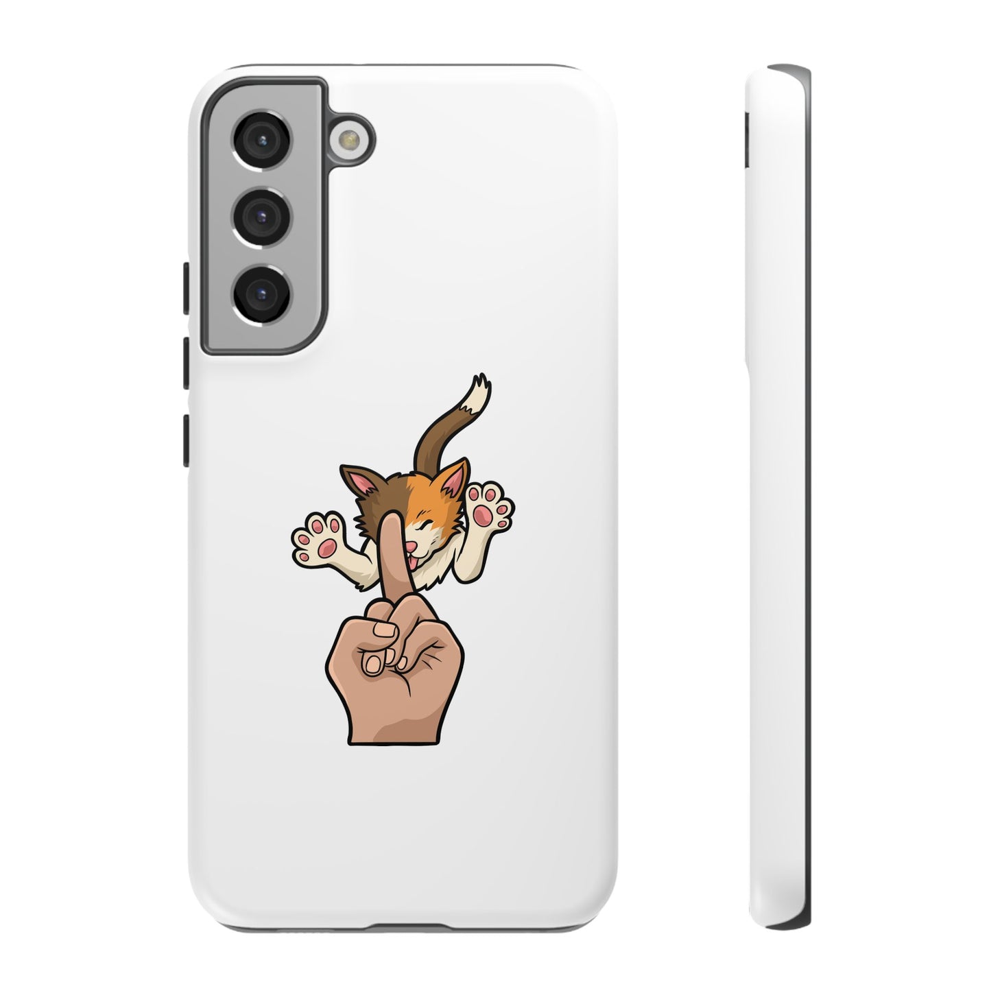 Annoyed cat Phone Case