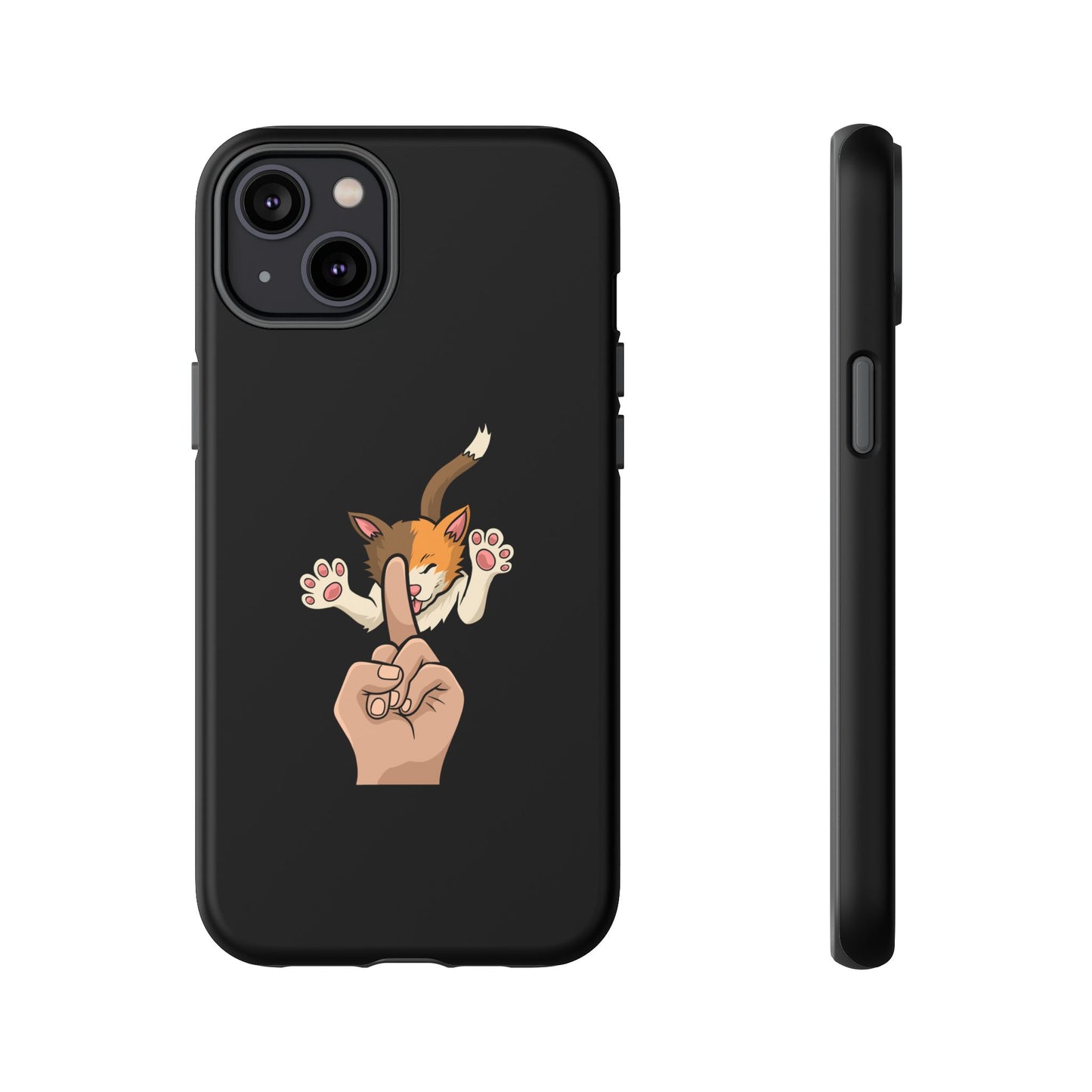 Annoyed cat Phone Case