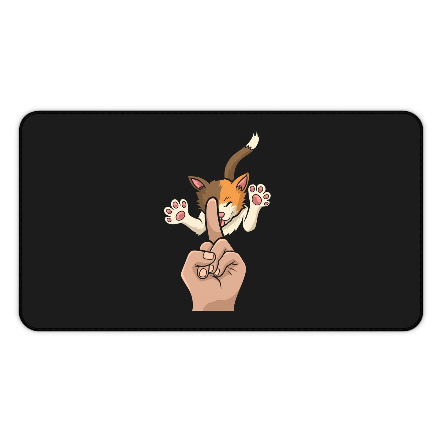 Annoyed cat Mouse Pad