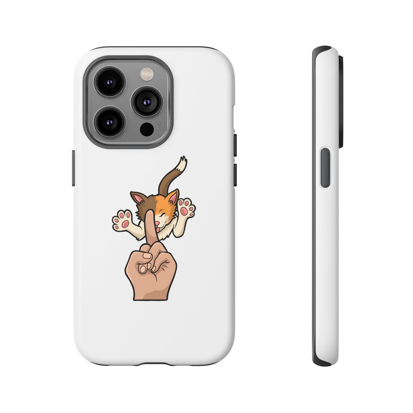 Annoyed cat Phone Case