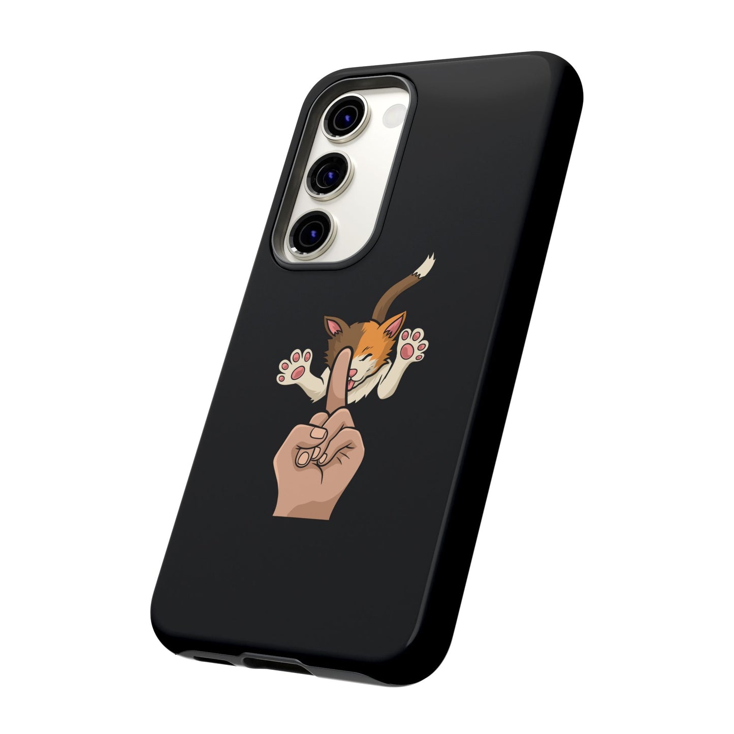 Annoyed cat Phone Case