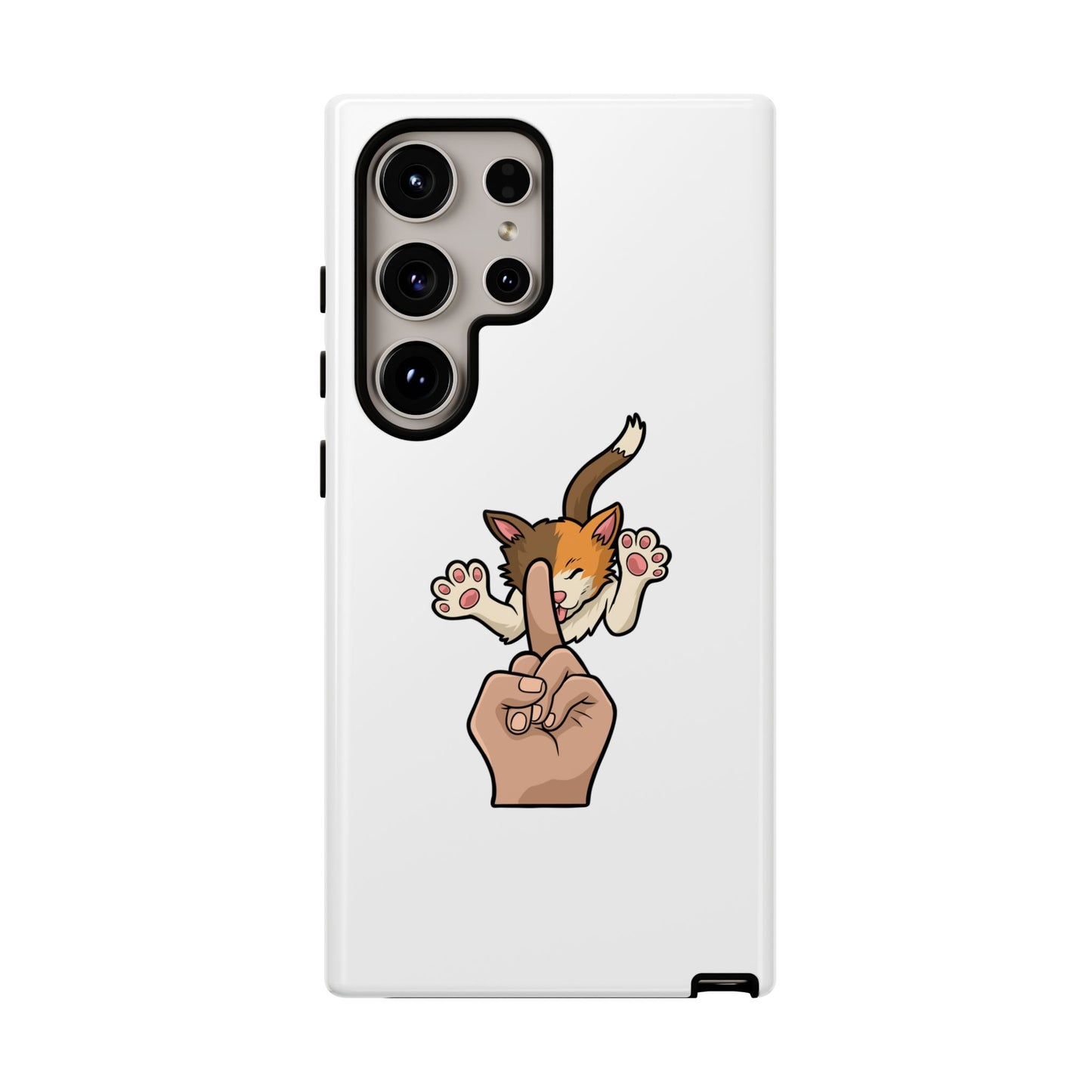 Annoyed cat Phone Case
