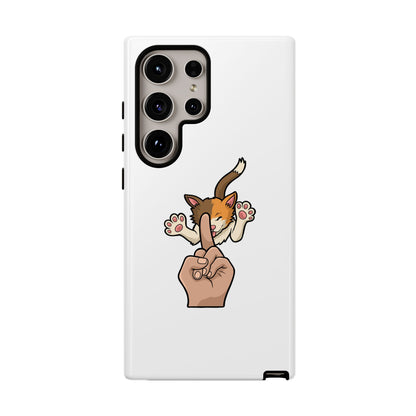 Annoyed cat Phone Case