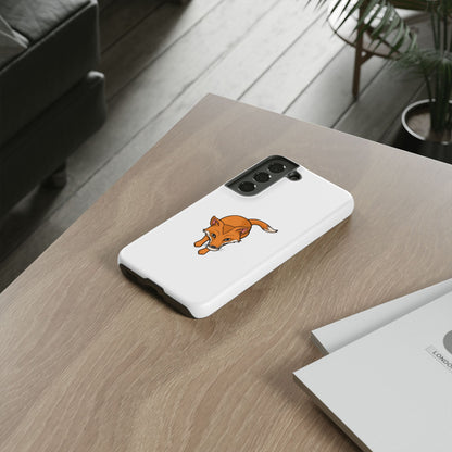 Fox with an egg Phone Case