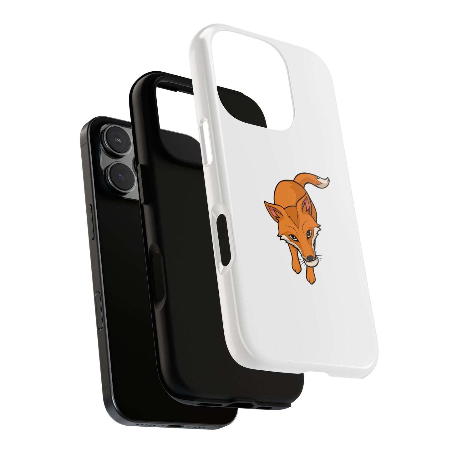 Fox with an egg Phone Case