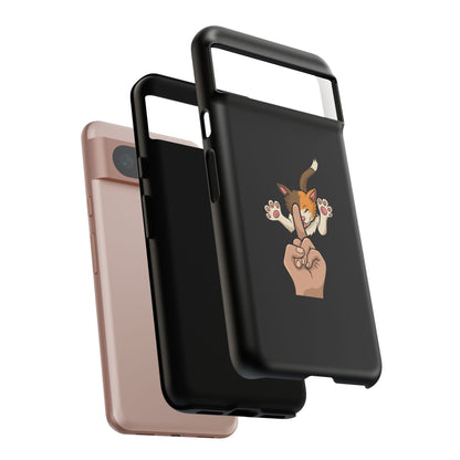 Annoyed cat Phone Case