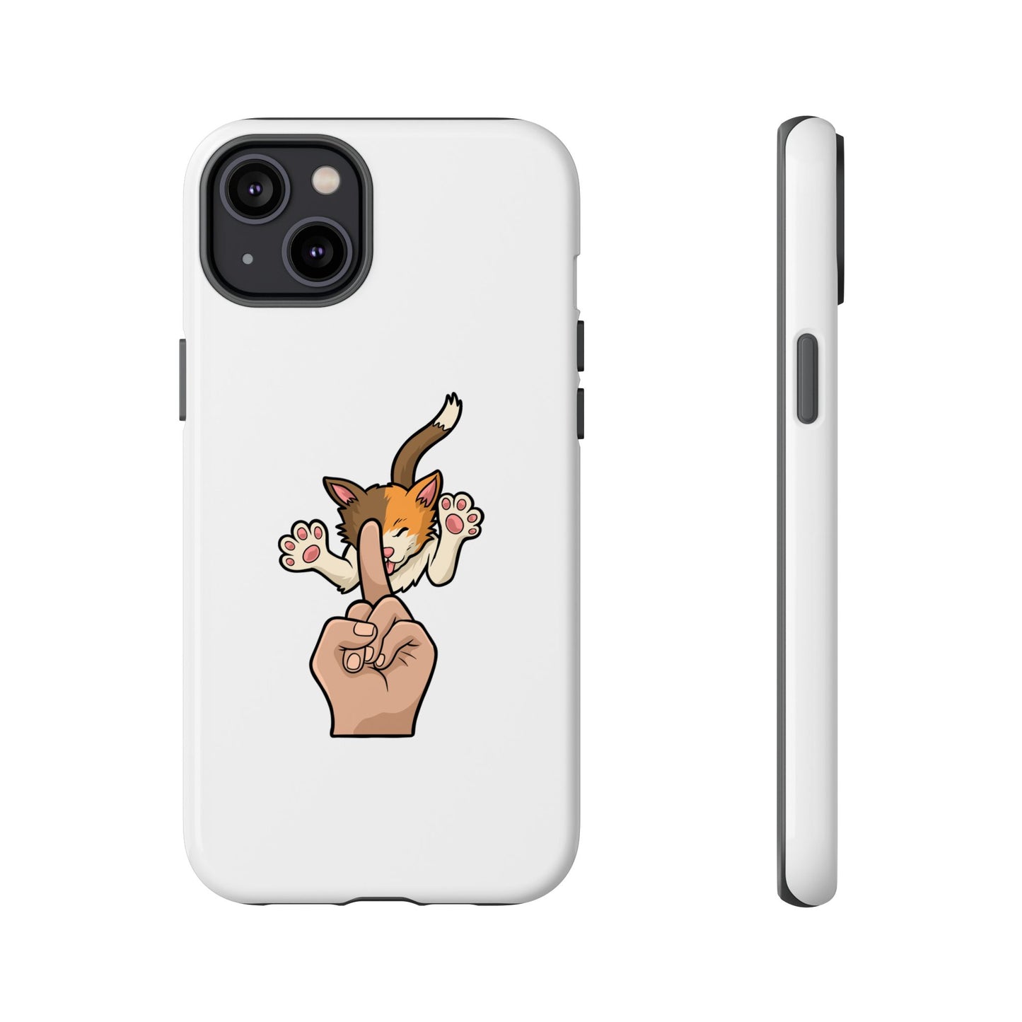 Annoyed cat Phone Case