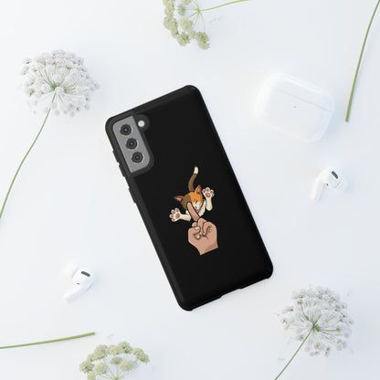 Annoyed cat Phone Case