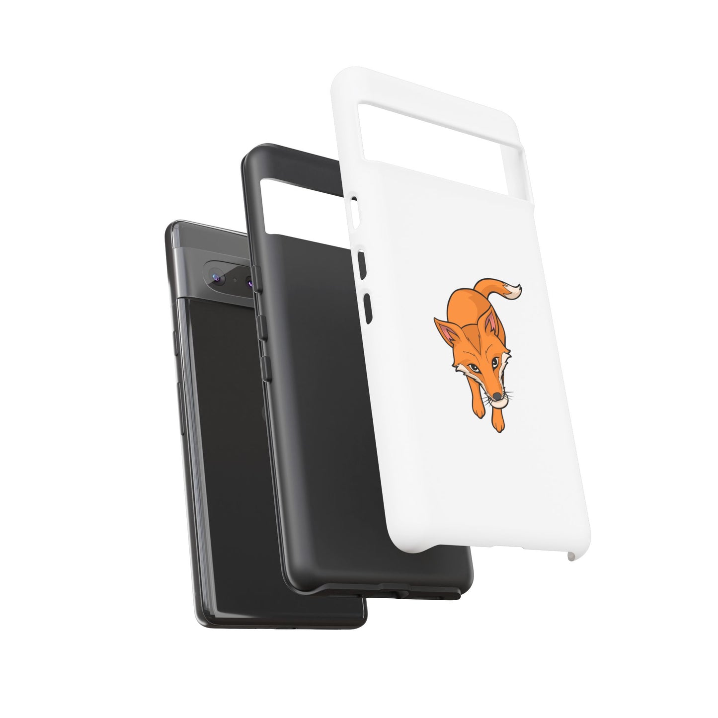 Fox with an egg Phone Case