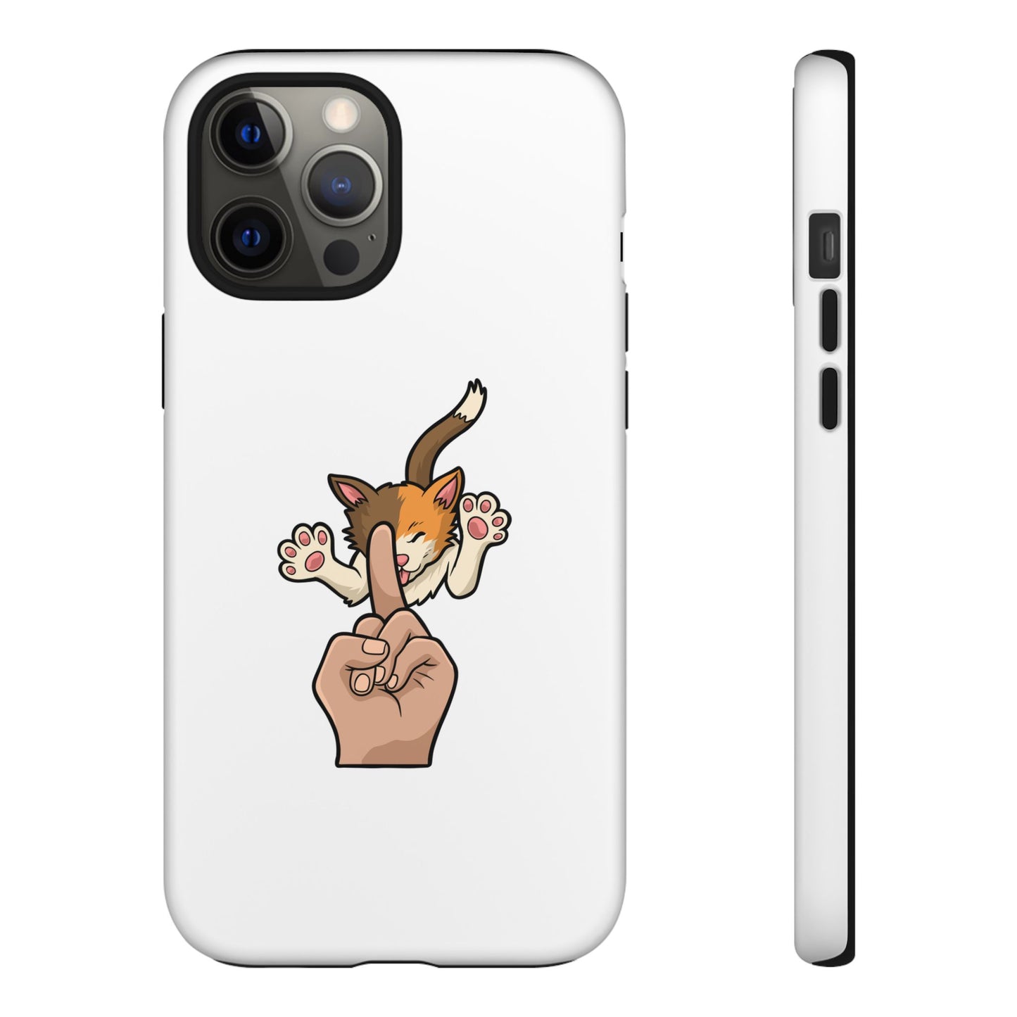 Annoyed cat Phone Case