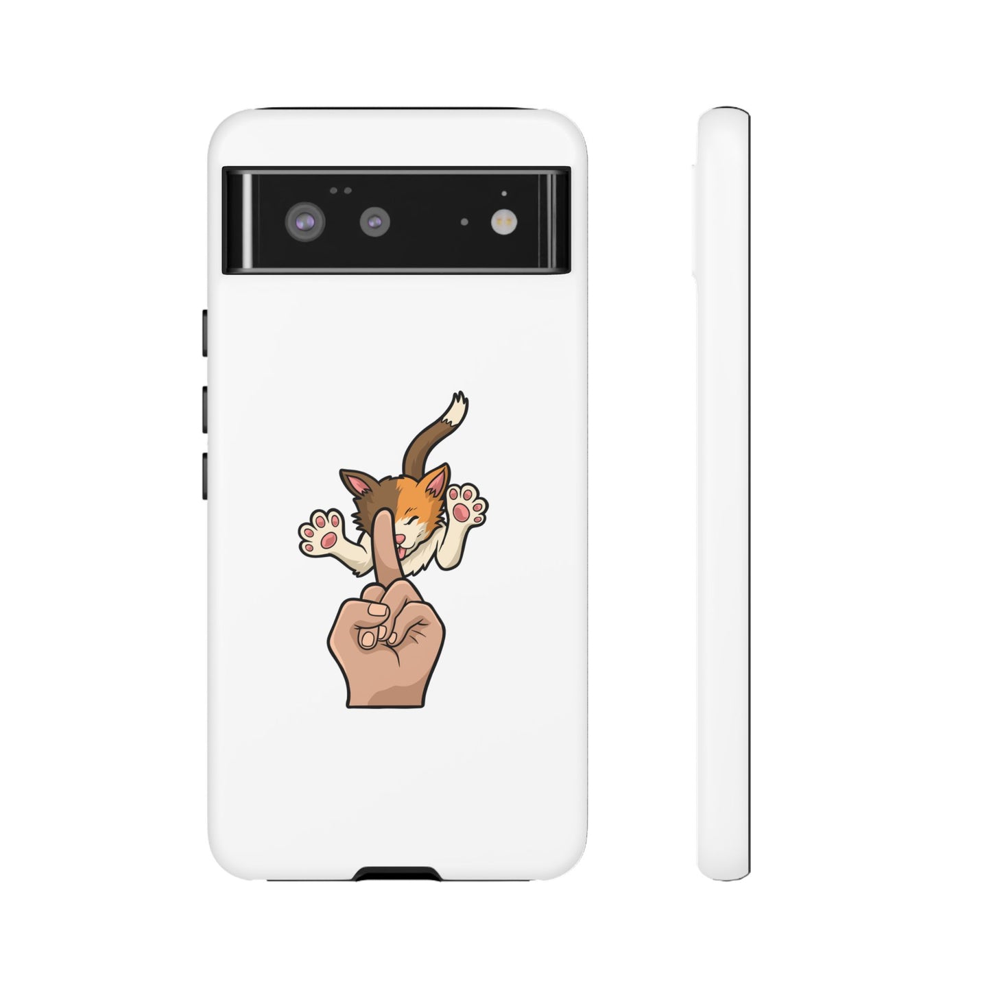 Annoyed cat Phone Case