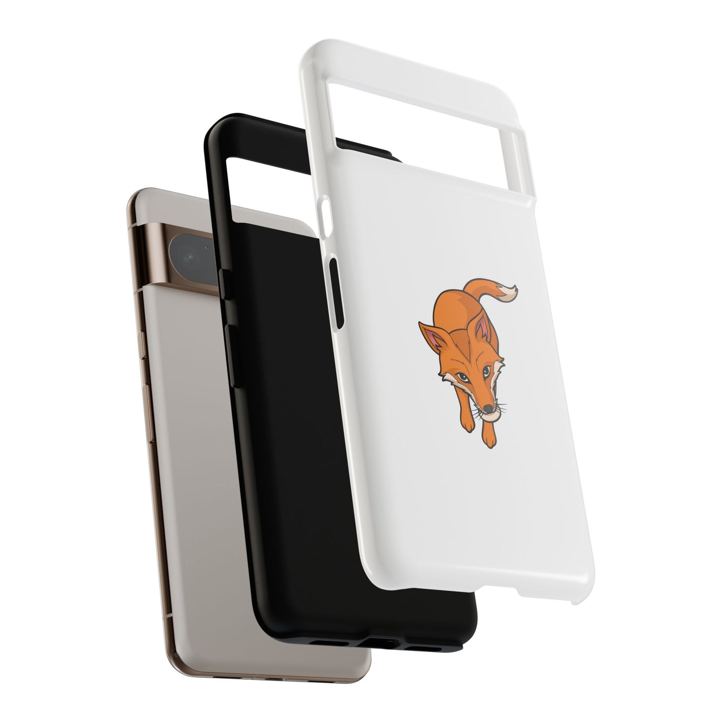 Fox with an egg Phone Case