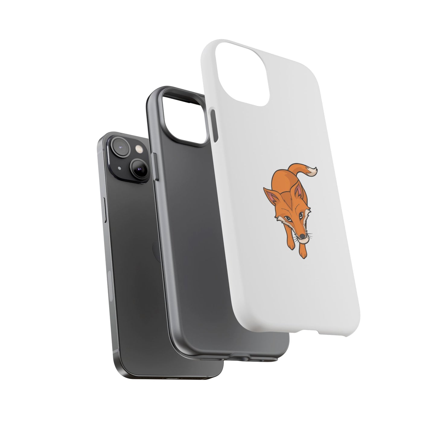 Fox with an egg Phone Case