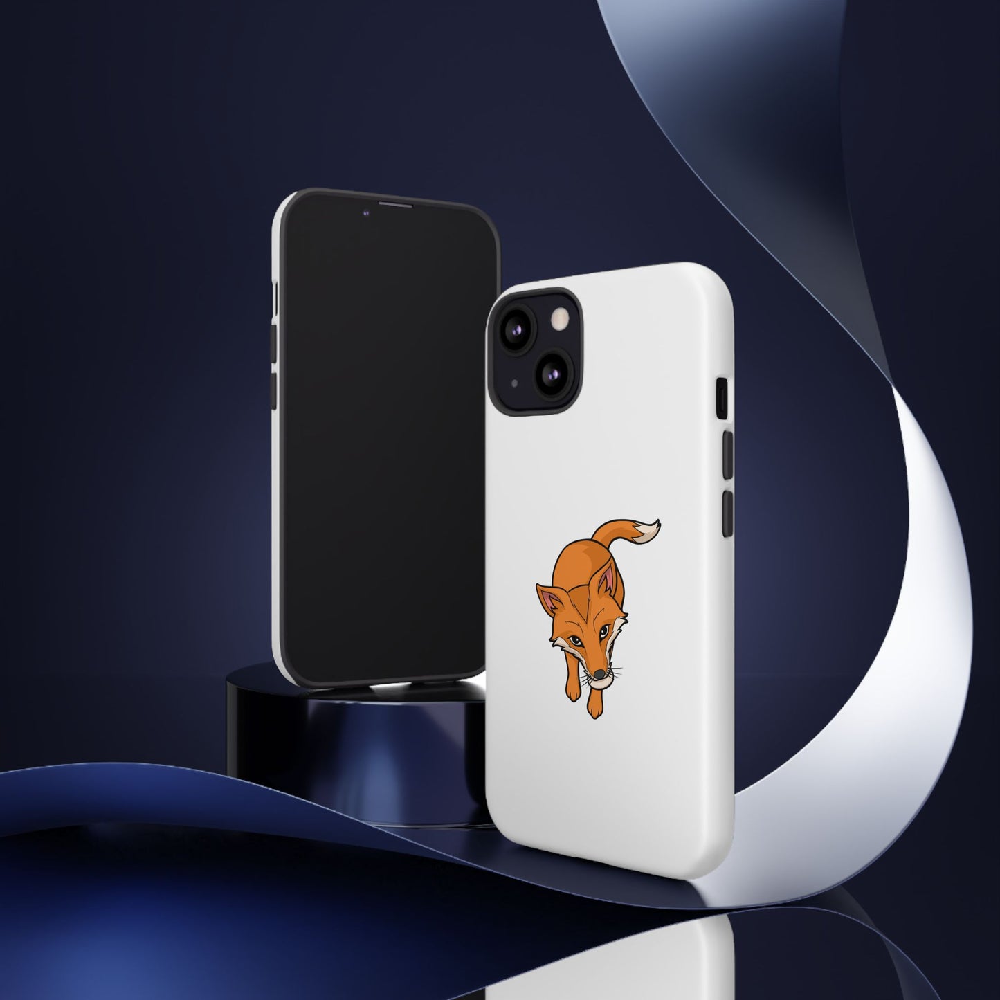 Fox with an egg Phone Case