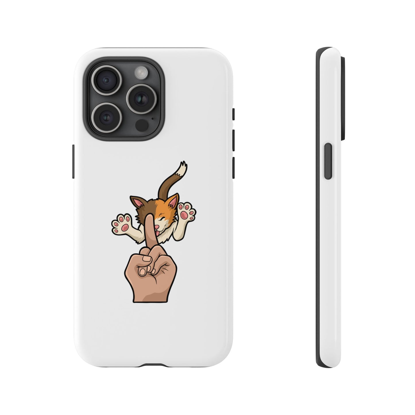 Annoyed cat Phone Case