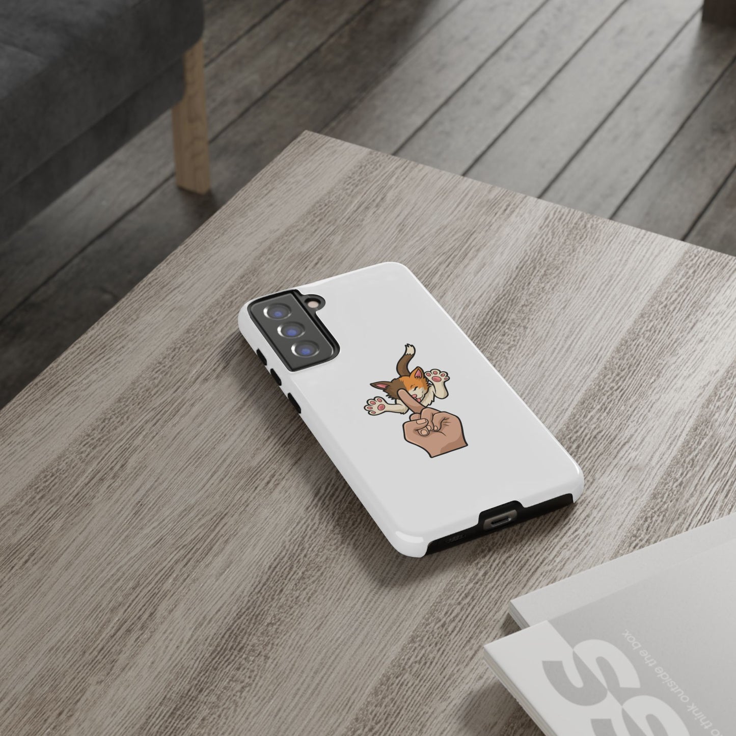 Annoyed cat Phone Case