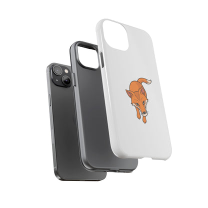 Fox with an egg Phone Case