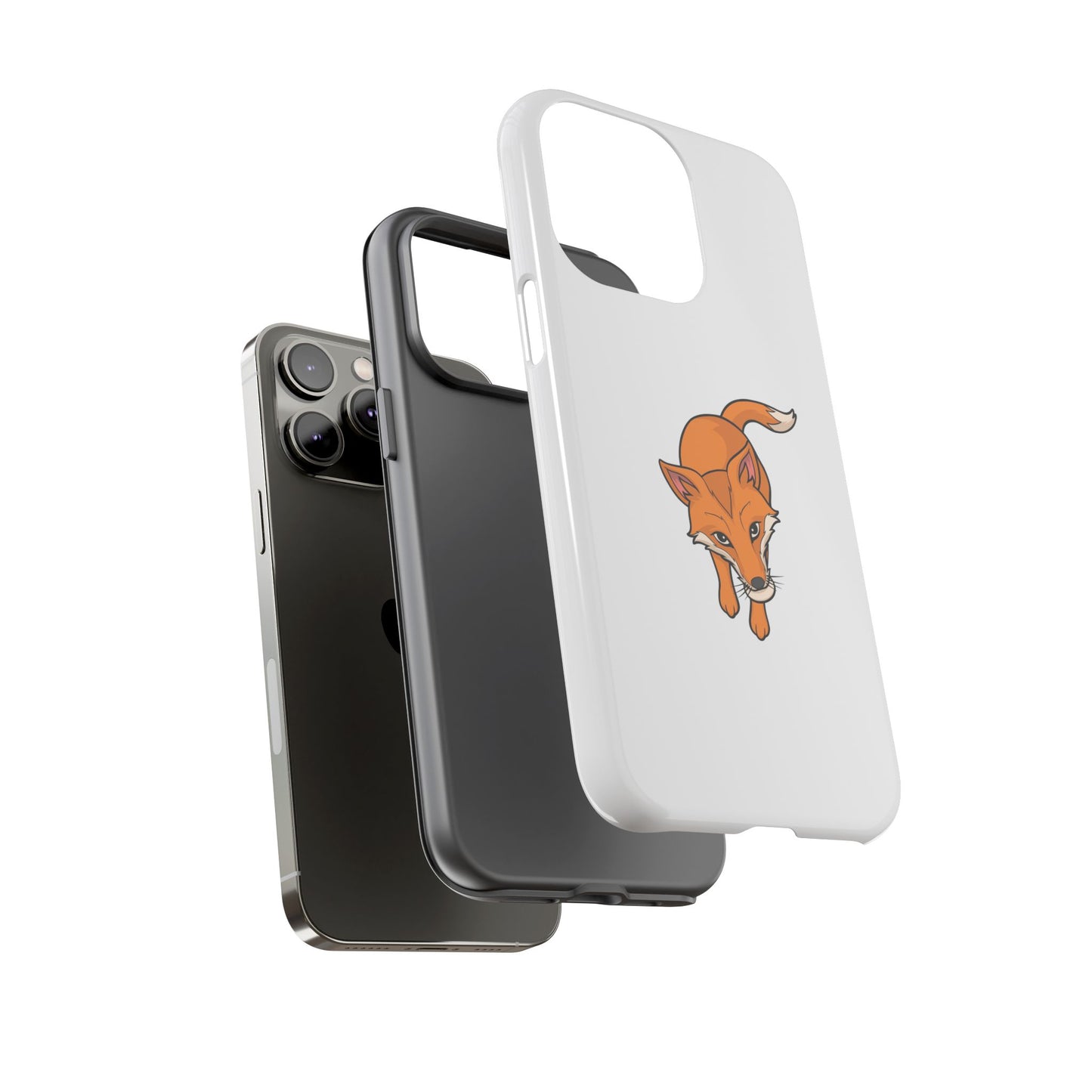 Fox with an egg Phone Case