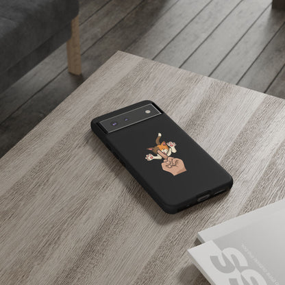 Annoyed cat Phone Case